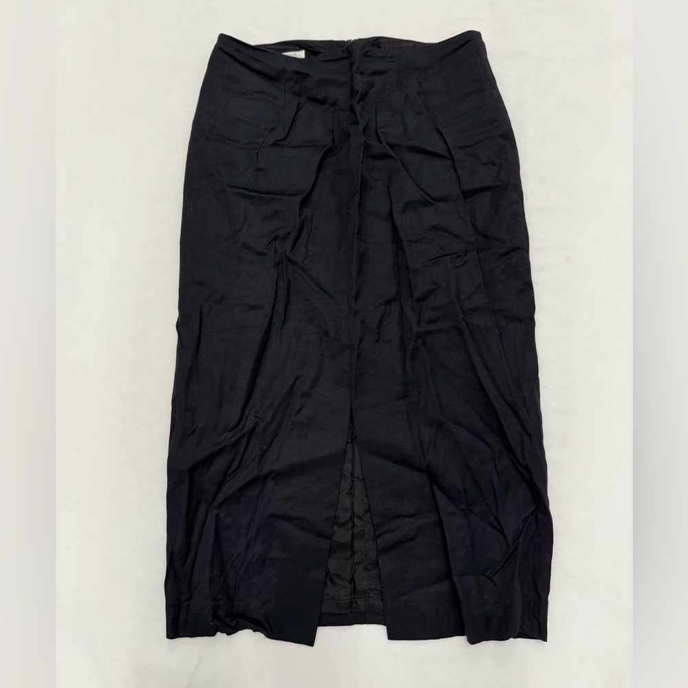 L Magnin Vintage Black Pencil Skirt